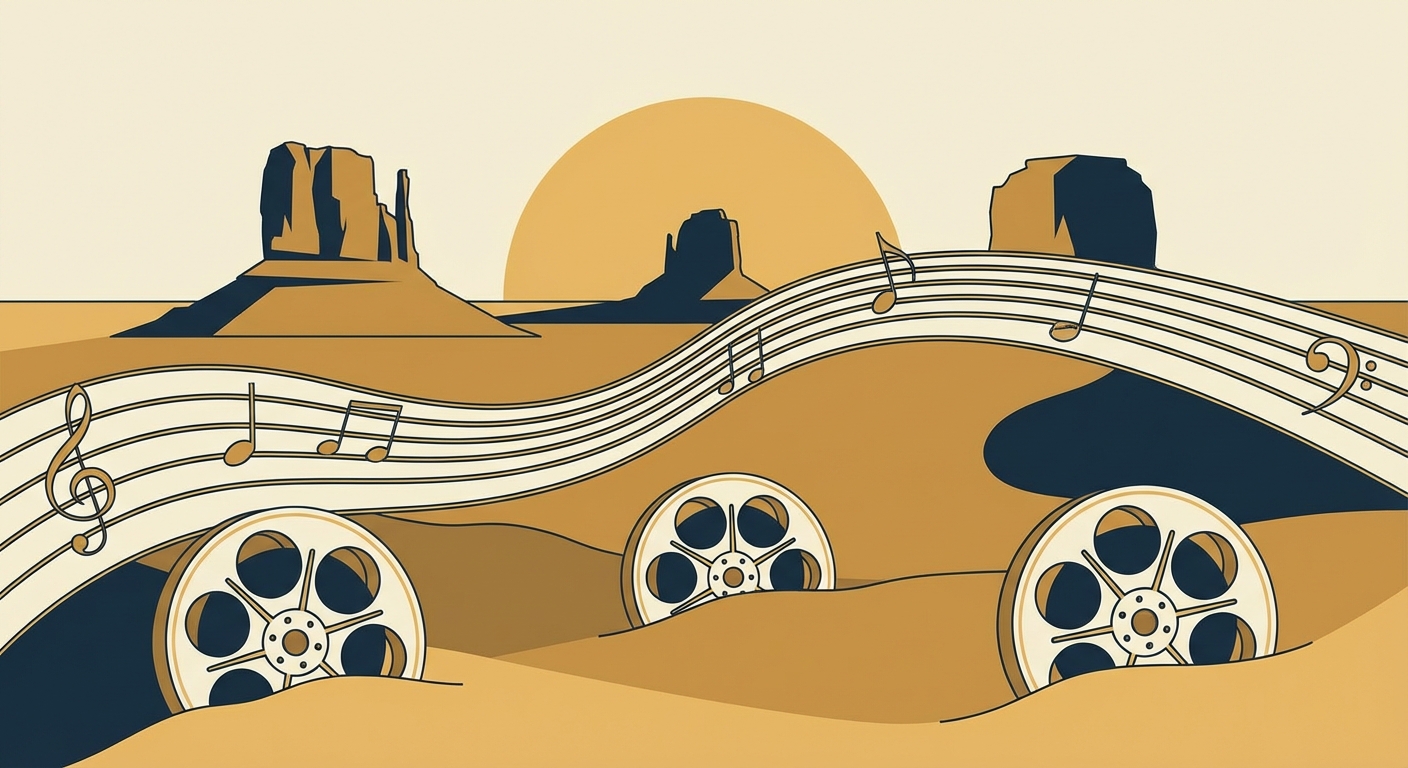 Representative image for question: Who composed the memorable film score for The Good, the Bad and the Ugly (1966)?