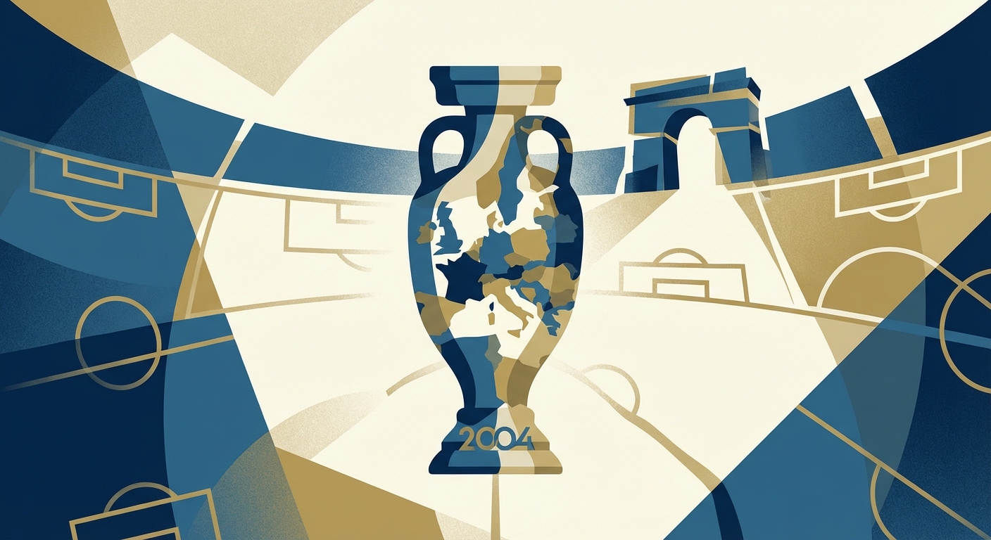 Representative image for question: Which country won UEFA Euro 2004?