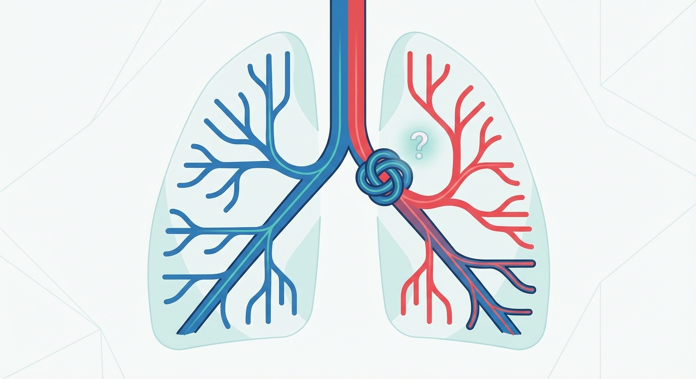 Representative image for question: In a hemodynamically stable patient with suspected acute pulmonary embolism, which imaging test is the preferred init...