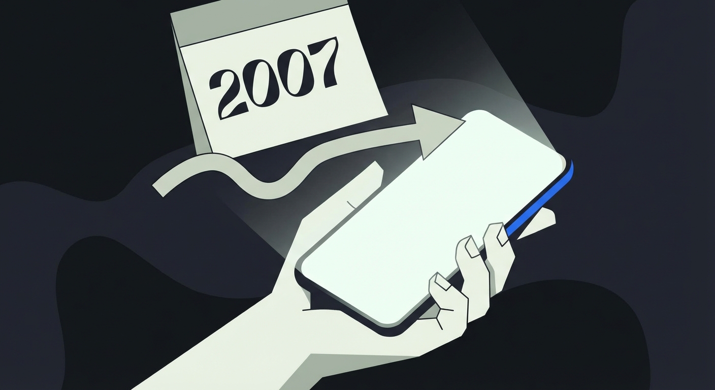 Representative image for question: Which company introduced the first iPhone smartphone to the mass market in 2007?