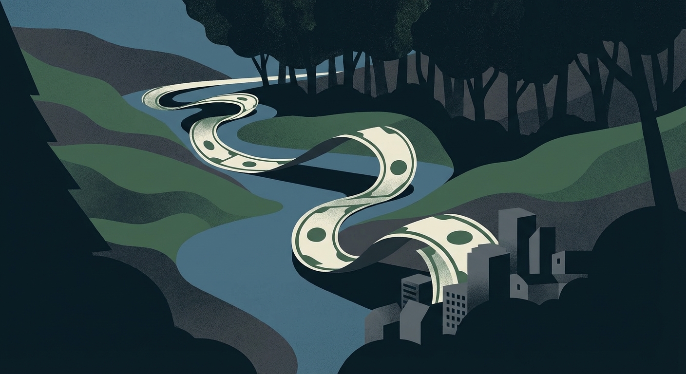 Representative image for question: In the Netflix crime drama Ozark, to which U.S. region does the Byrde family relocate to launder money?