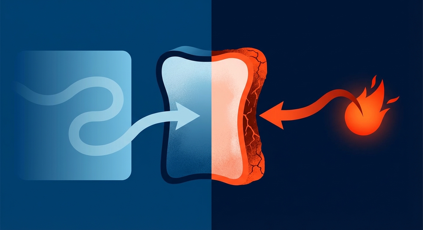 Representative image for question: Which best describes the reverse‑sear method for cooking thick steaks?