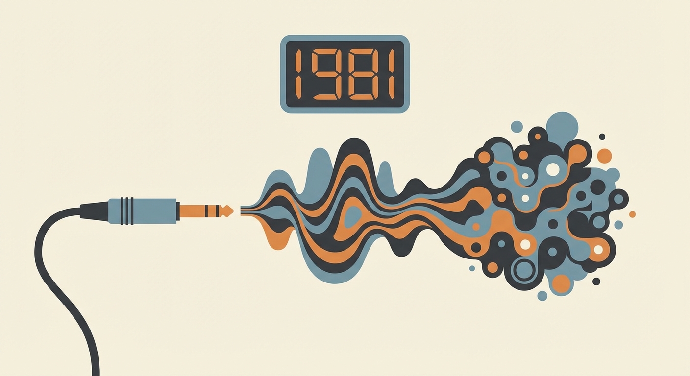 Representative image for question: Which electronics company produced the TB-303 bass synthesizer, first released in 1981 and later central to acid hous...
