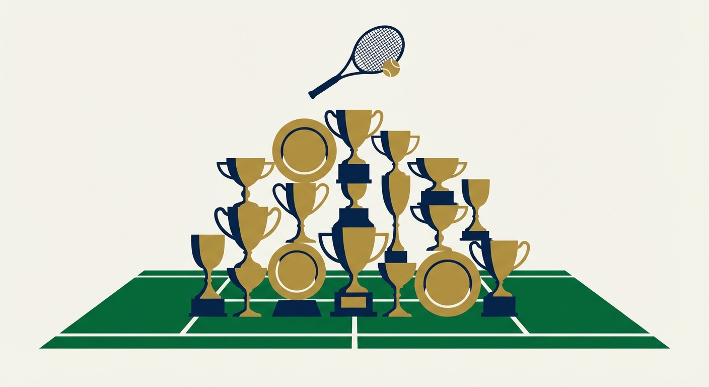 Representative image for question: Which female tennis player holds the record for the most Grand Slam singles titles in history, with 24 major champion...