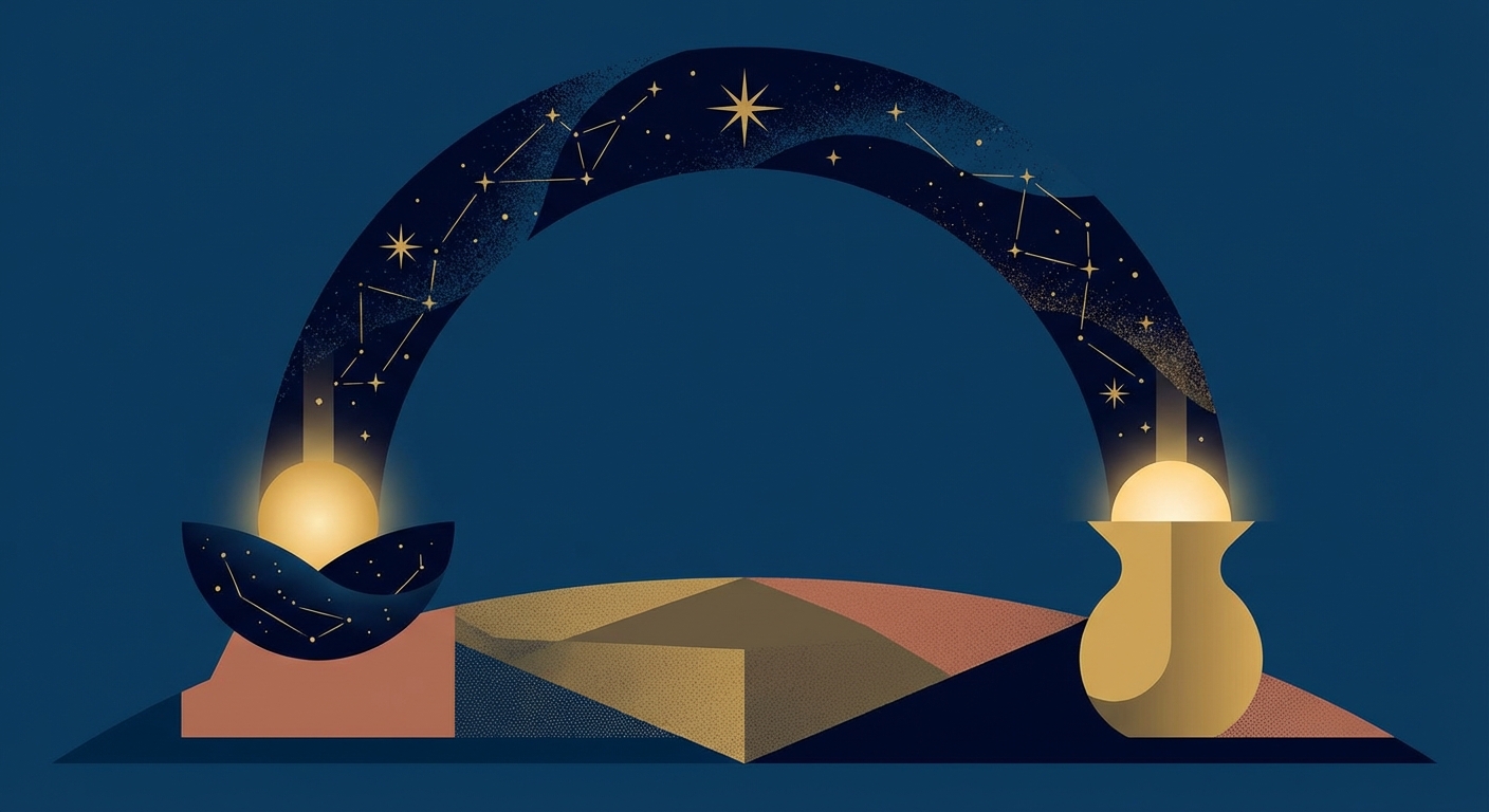 Representative image for question: In Egyptian mythology, which sky goddess arches over the earth, swallowing the sun at night and giving birth to it ea...