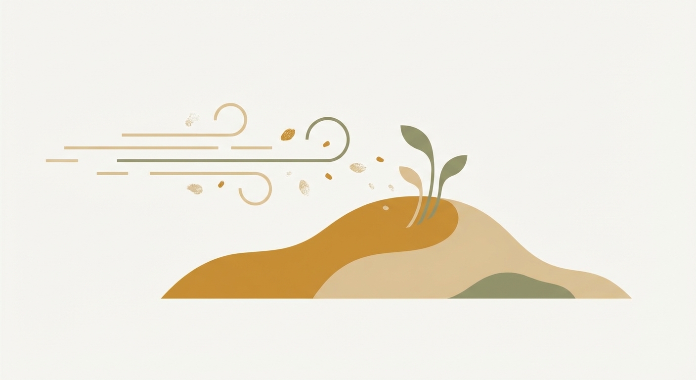 Representative image for question: What name is given to the wind‑deposited, highly fertile silt that forms thick deposits such as those on China's Loes...