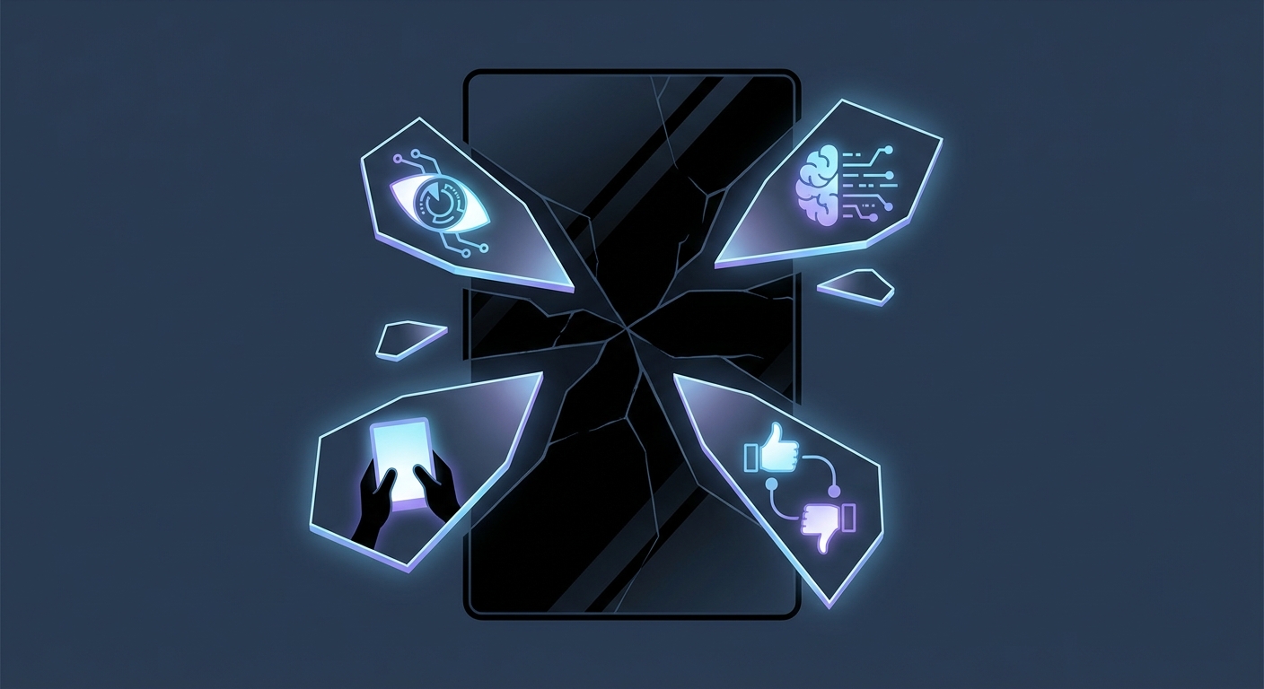 Representative image for question: Which British anthology series, created by Charlie Brooker, examines near-future technology and its social consequences?