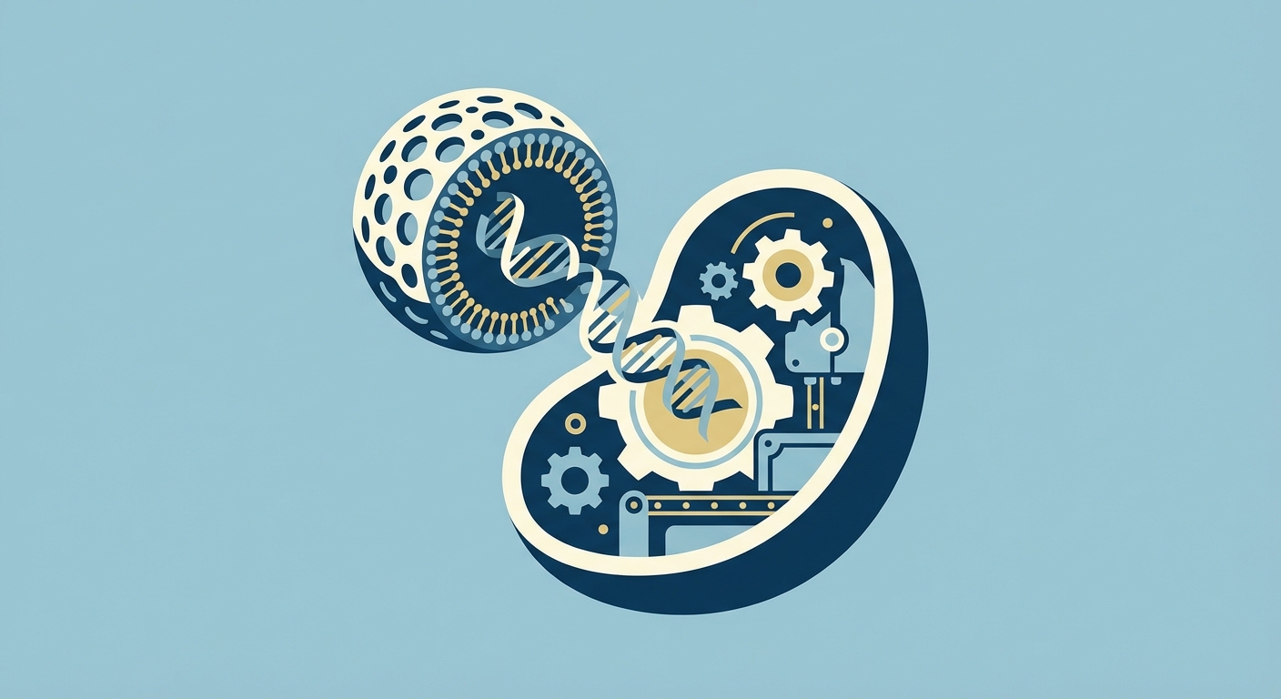 Representative image for question: Which vaccine platform uses lipid nanoparticles to deliver mRNA instructions that host cells translate into antigen p...