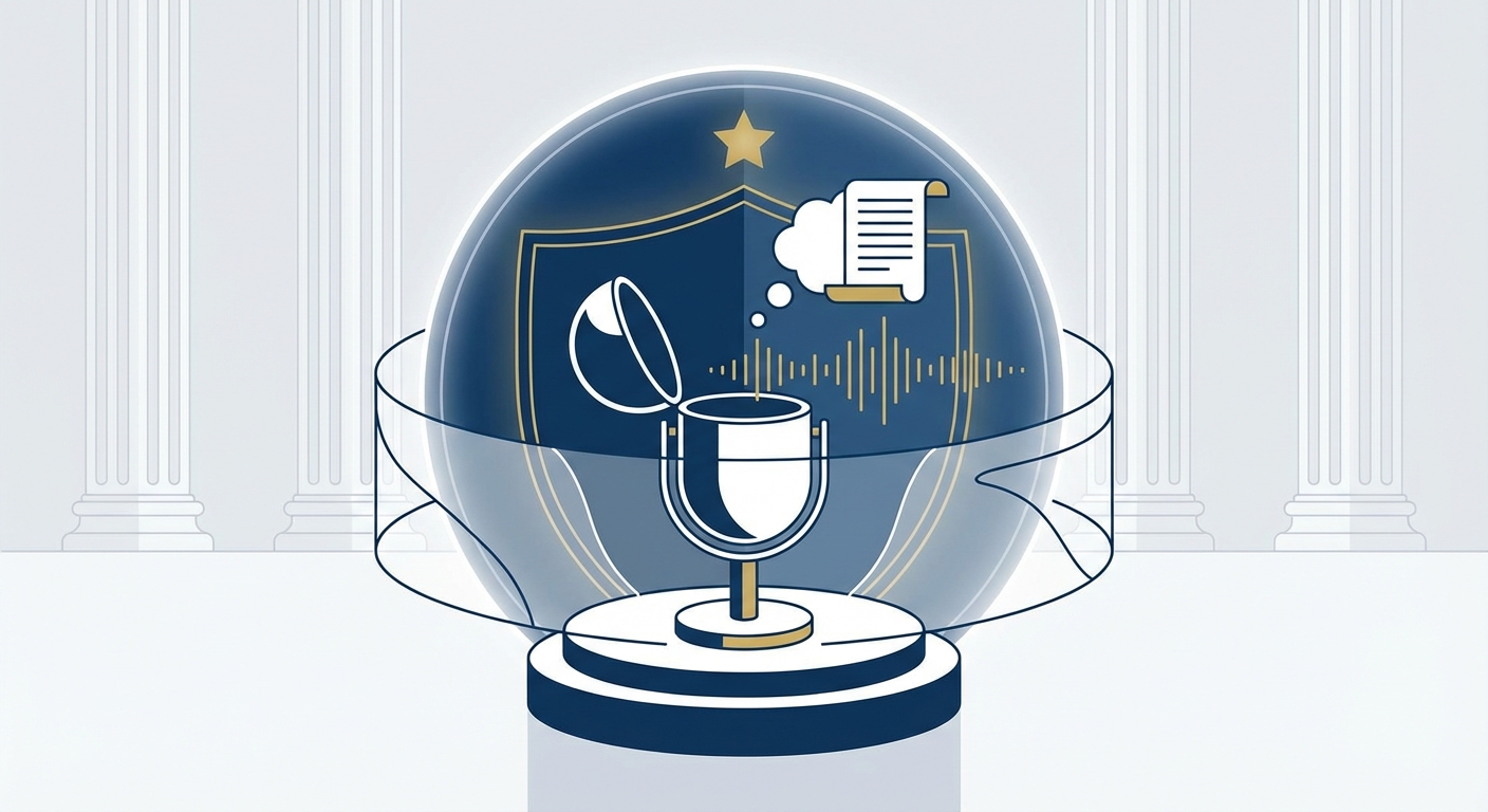 Representative image for question: Which amendment to the U.S. Constitution protects freedom of speech?