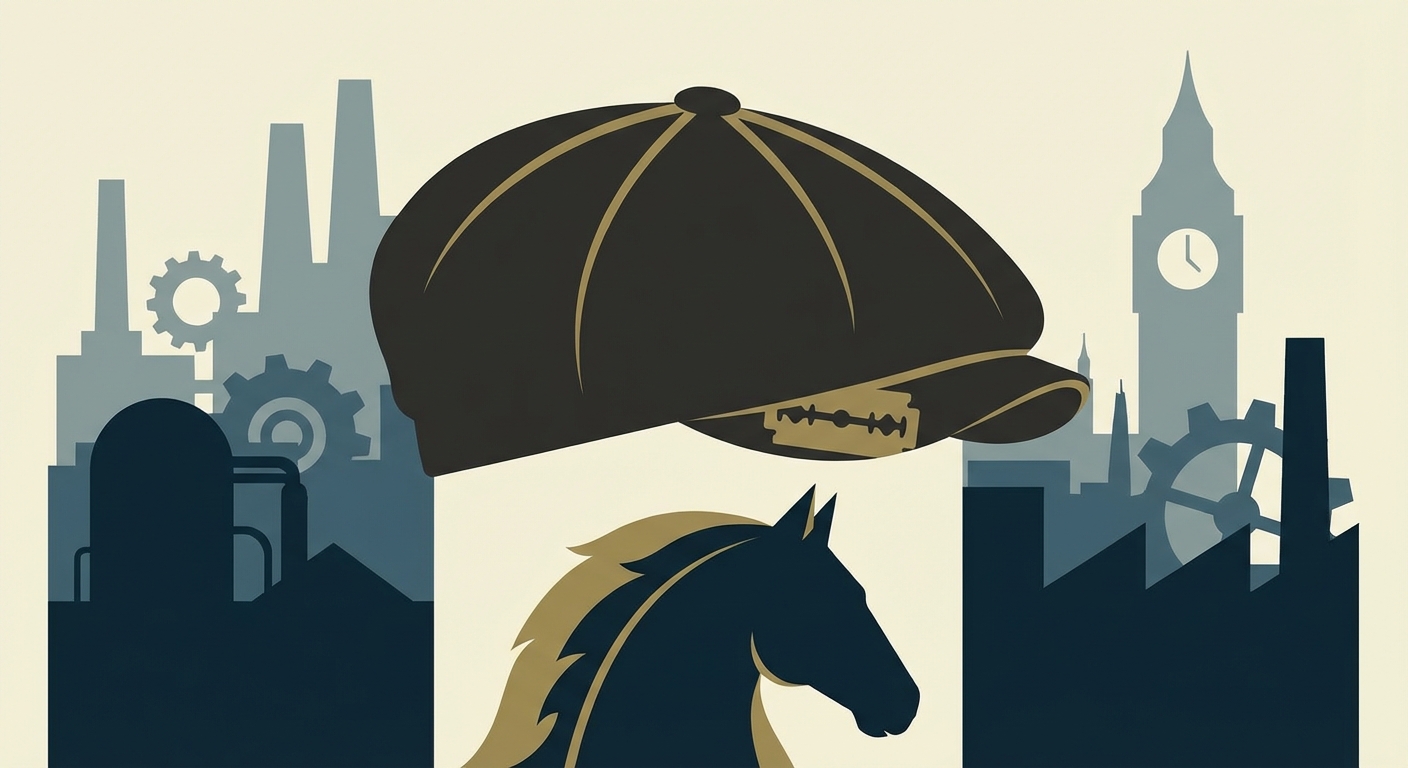 Representative image for question: Which actor portrays Thomas Shelby, the leader of the Peaky Blinders, in the BBC series?