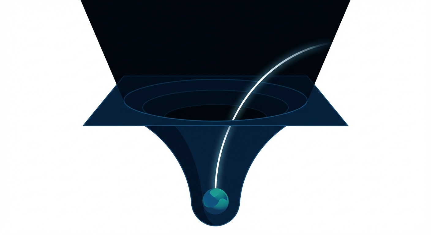 Representative image for question: What is the approximate escape velocity from Earth's surface (ignoring atmospheric drag)?