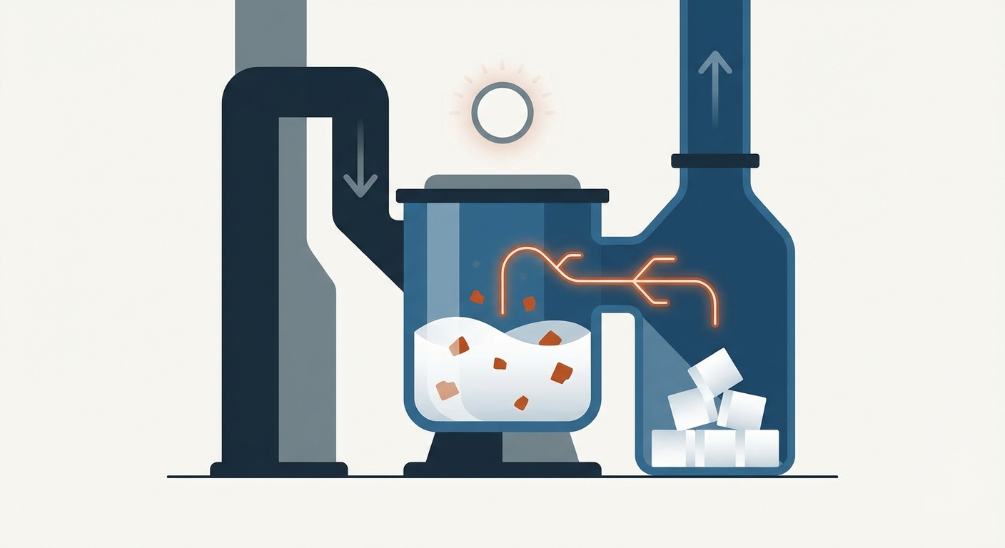 Representative image for question: In a limestone-based wet flue-gas desulfurization (FGD) system, which oxidant is commonly used to convert calcium sul...