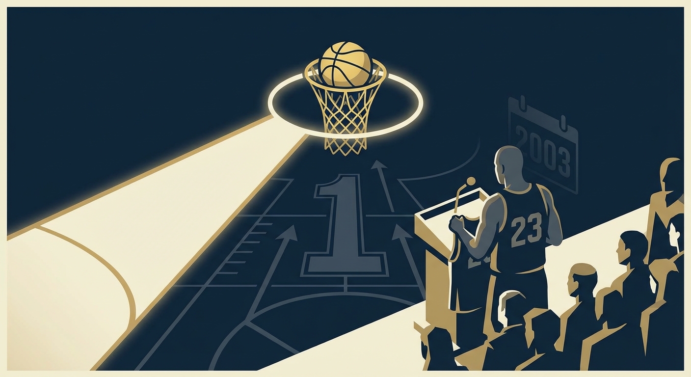 Representative image for question: Which NBA team selected LeBron James with the first overall pick in the 2003 NBA Draft?