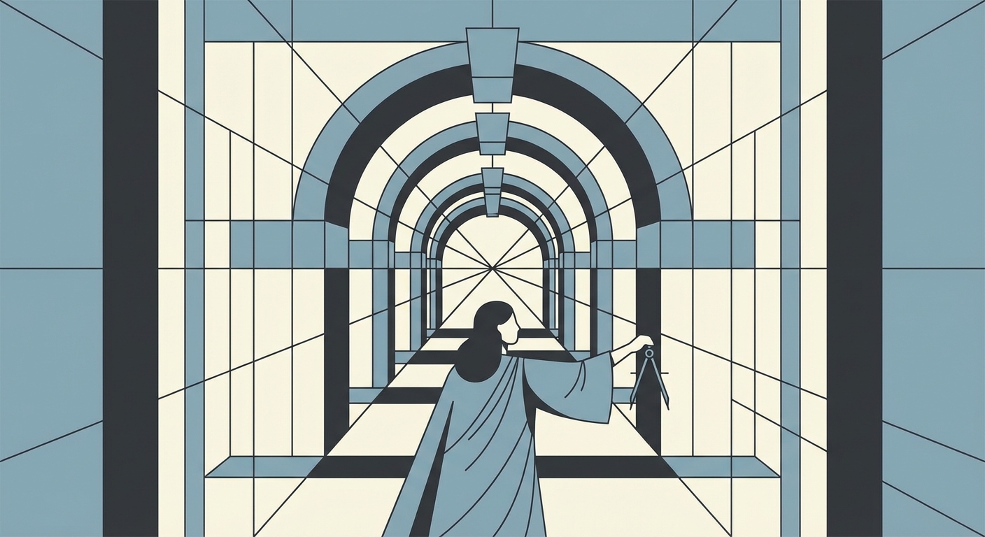 Representative image for question: Which early Renaissance painter demonstrated accurate linear perspective in the fresco 'The Holy Trinity' (c.1427)?