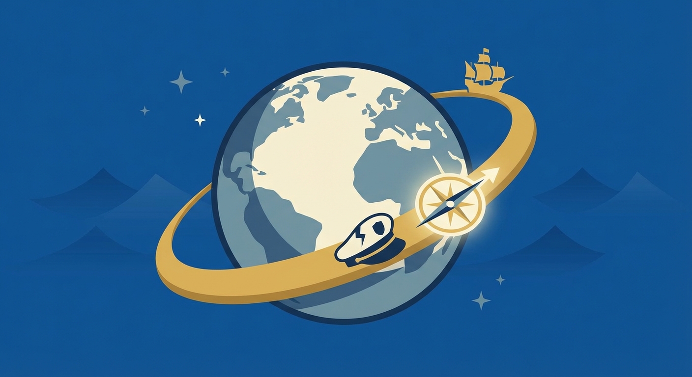 Representative image for question: Who completed the first circumnavigation of the globe in 1522 after the expedition's original leader died?