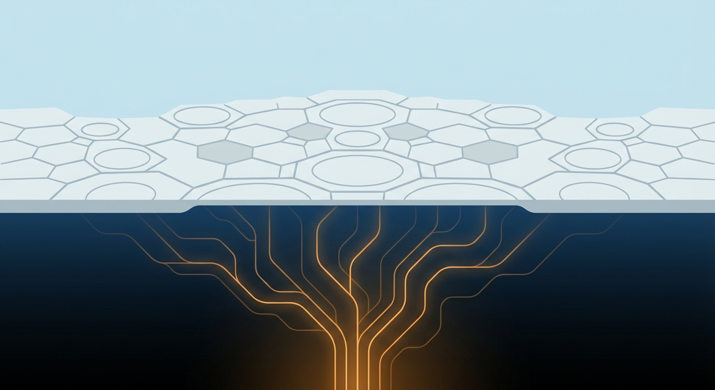 Representative image for question: Patterned ground—sorted stone circles, stripes, and polygons in cold regions—is primarily produced by which process?