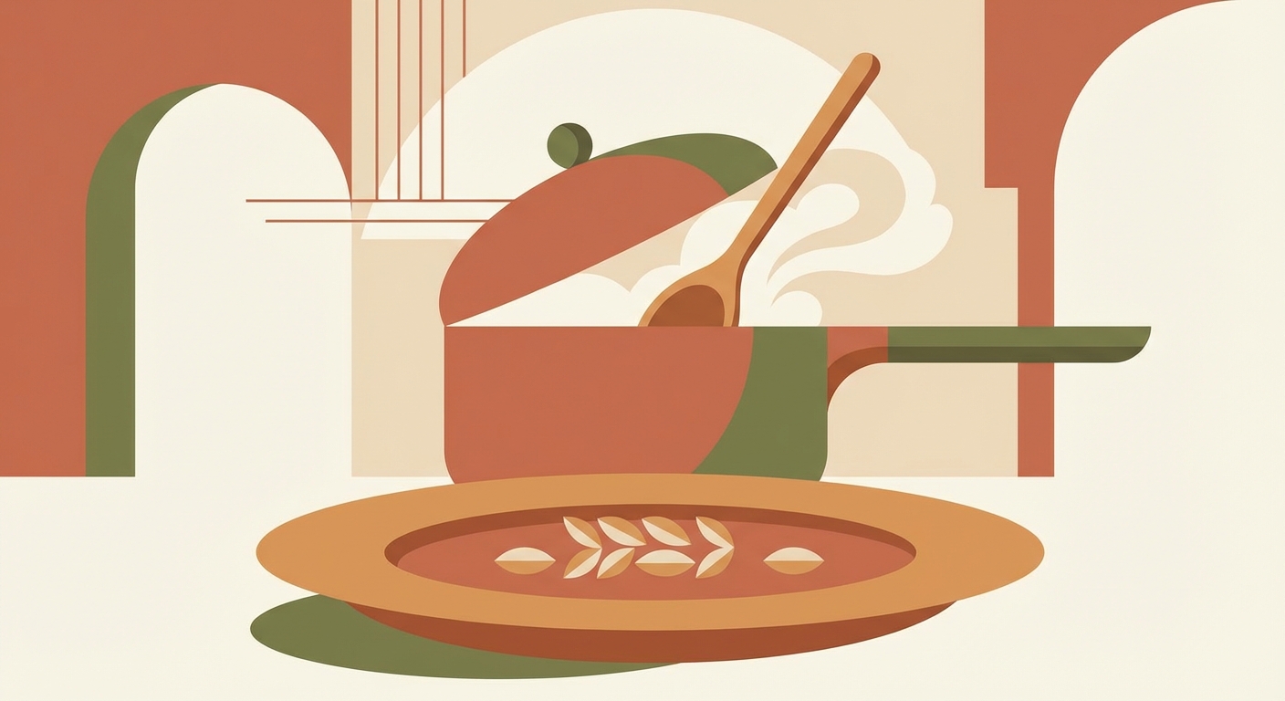 Representative image for question: Which rice variety is most commonly used for making traditional Italian risotto?