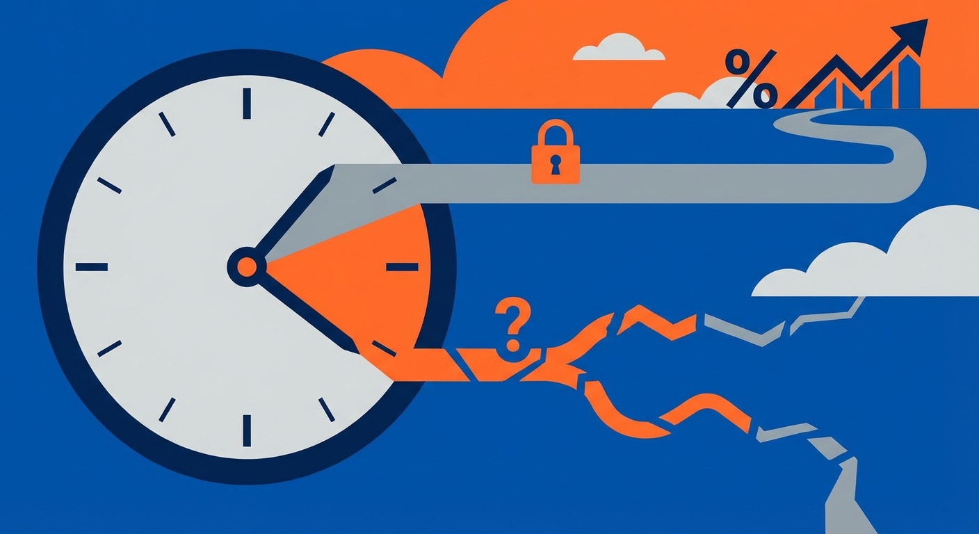 Representative image for question: Which best describes the time inconsistency problem in economic policy?