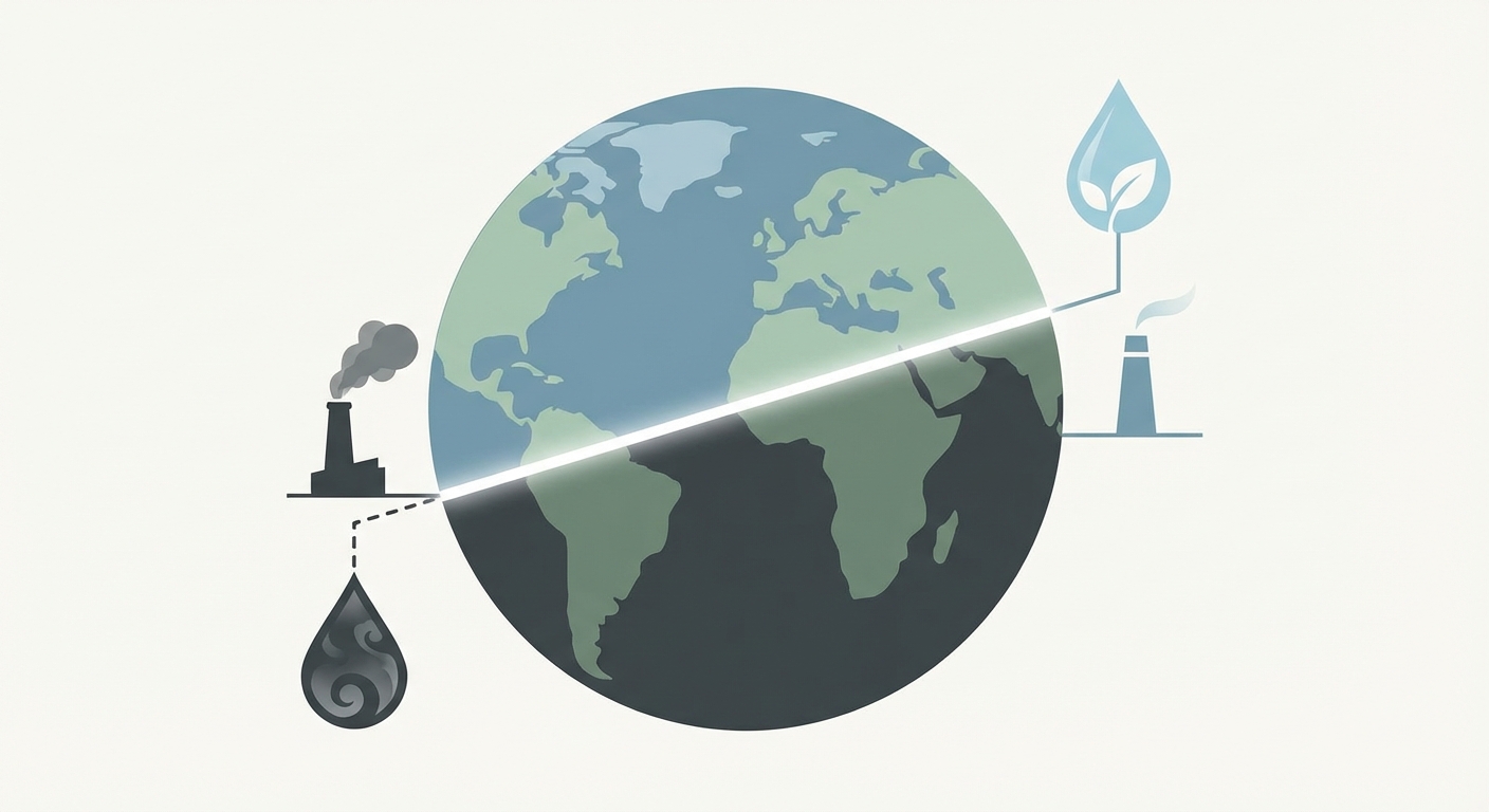 Representative image for question: Which regulation, enforced from January 2020, limited the maximum sulfur content of marine fuels to 0.5% globally?