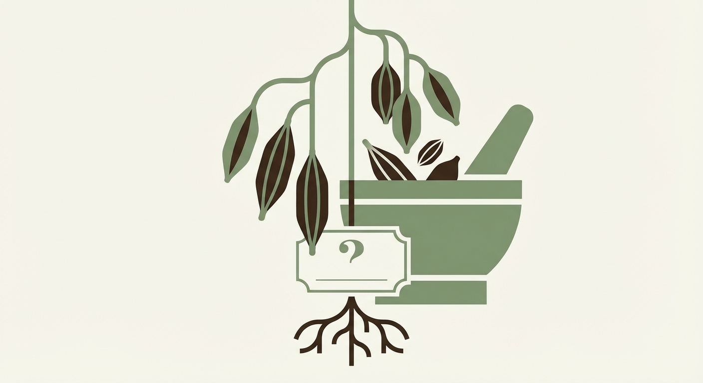 Representative image for question: Cardamom pods used as a spice primarily come from which plant genus?