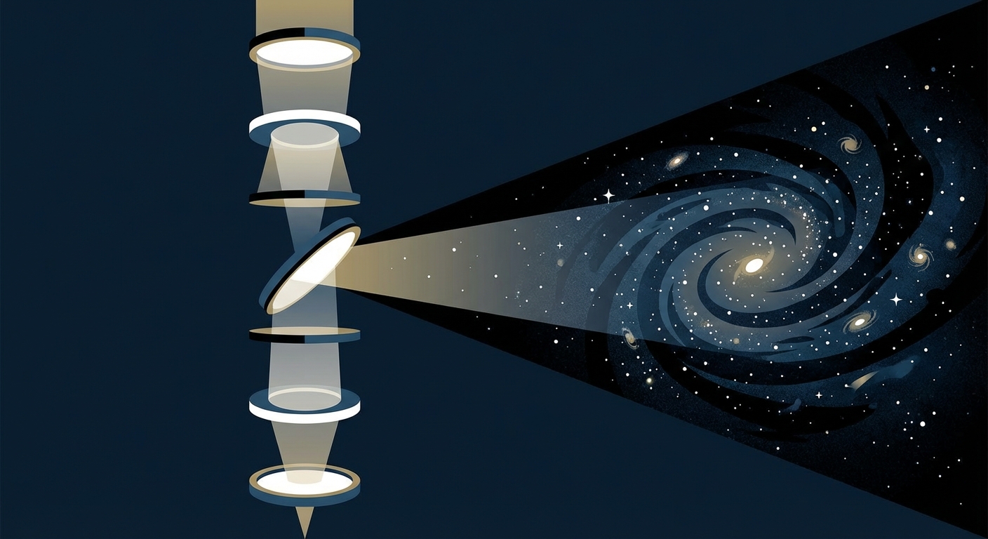 Representative image for question: Which space telescope was launched in 1990 and has provided high-resolution optical images of deep space?
