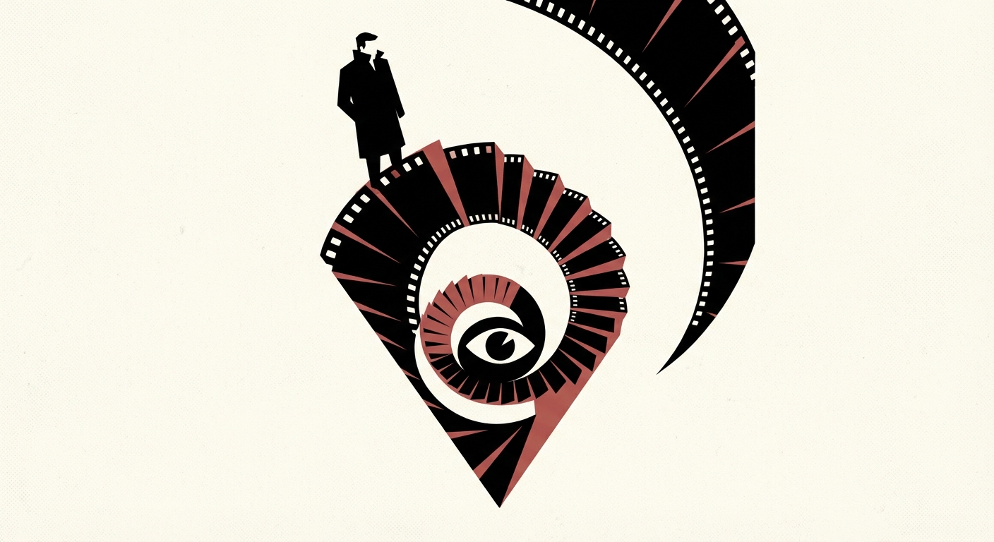 Representative image for question: Who directed the suspense film 'Vertigo' (1958)?