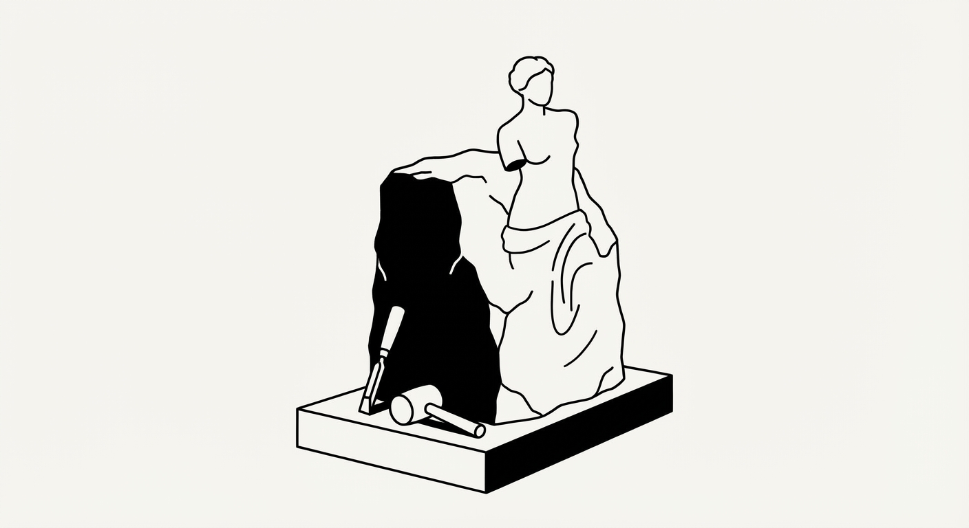 Representative image for question: Which sculptor carved the marble statue 'David', completed and unveiled in 1504?