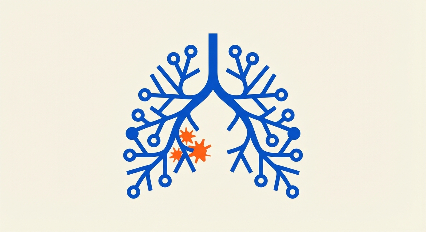 Representative image for question: Which bacterium is the primary cause of pulmonary tuberculosis in humans?