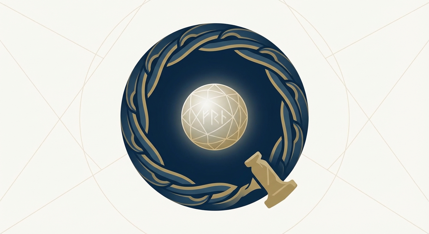 Representative image for question: In Norse mythology, which colossal serpent encircles Midgard and is fated to battle Thor during Ragnarök?