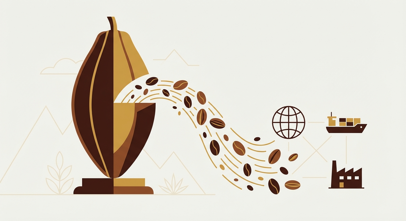 Representative image for question: As of the 2020s, which country is the world’s largest producer of cocoa beans, supplying the largest share of global...