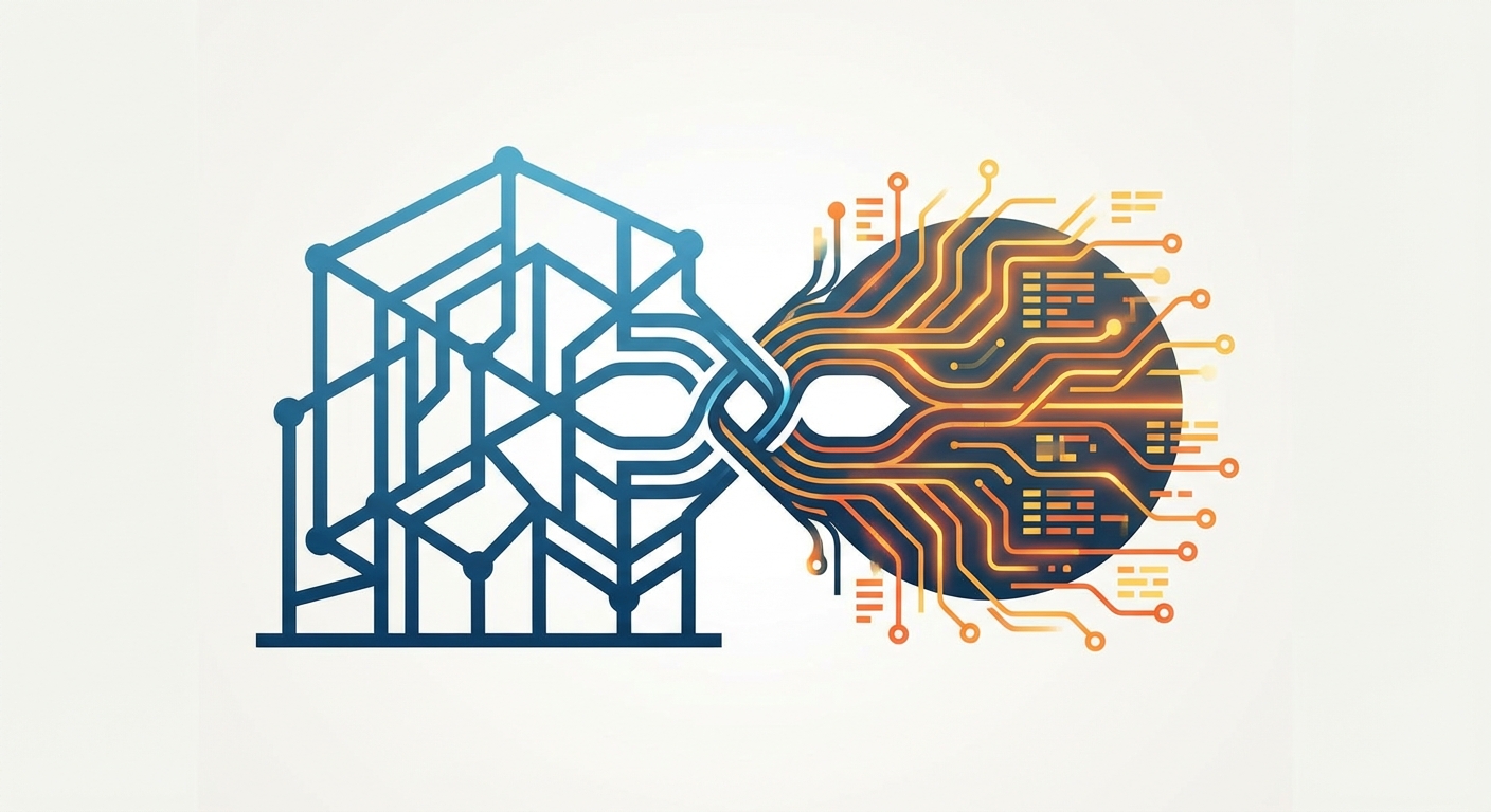 Representative image for question: The Curry–Howard correspondence is a foundational connection between which two concepts in logic and computer science?