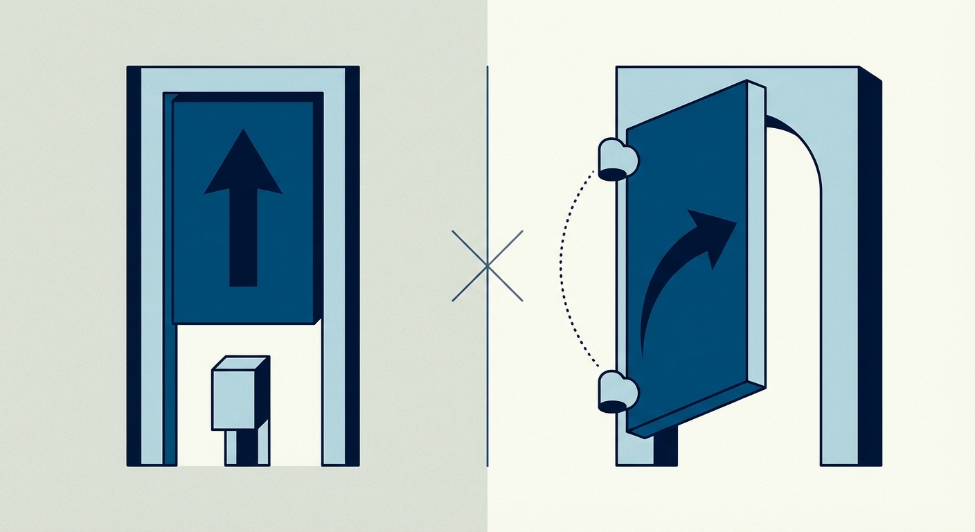 Representative image for question: What distinguishes a sash window from a casement window?