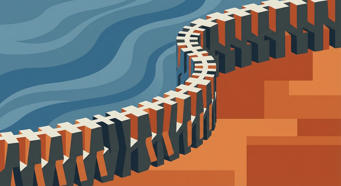 Representative image for question: Which class of molecules forms the main structural framework of cell membranes, with hydrophilic heads and two hydrop...